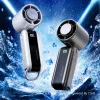Silver semiconductor cooling handheld small fan circulating fan portable small wind cannon Specification image